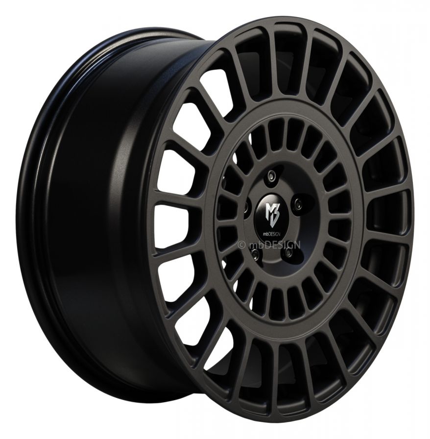 mbDESIGN<br>MSP - Schwarz stumpfmatt (19x8.5)